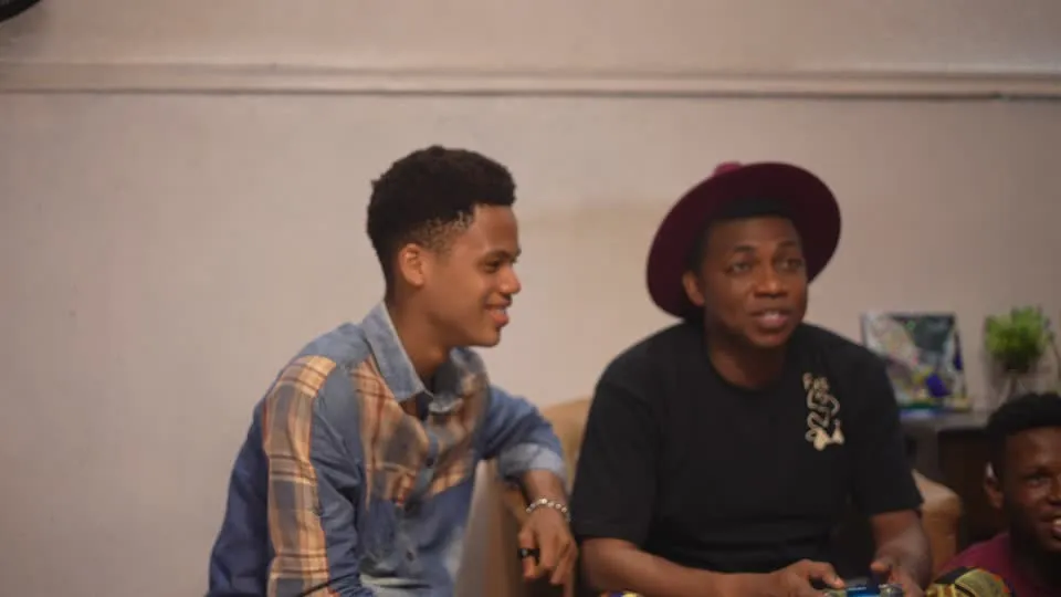 Young people in the supplied project footage