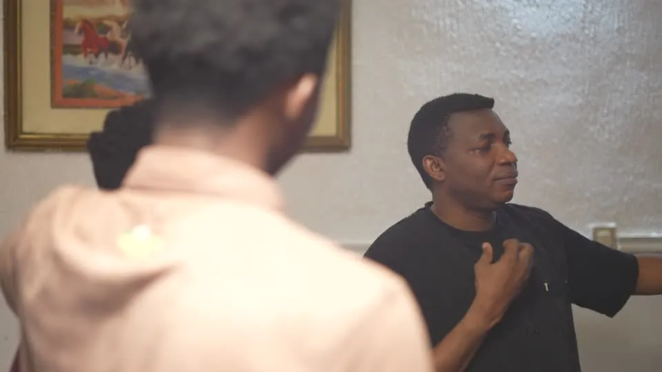 Young people in the supplied project footage