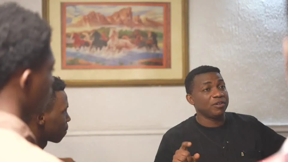 Young people in the supplied project footage