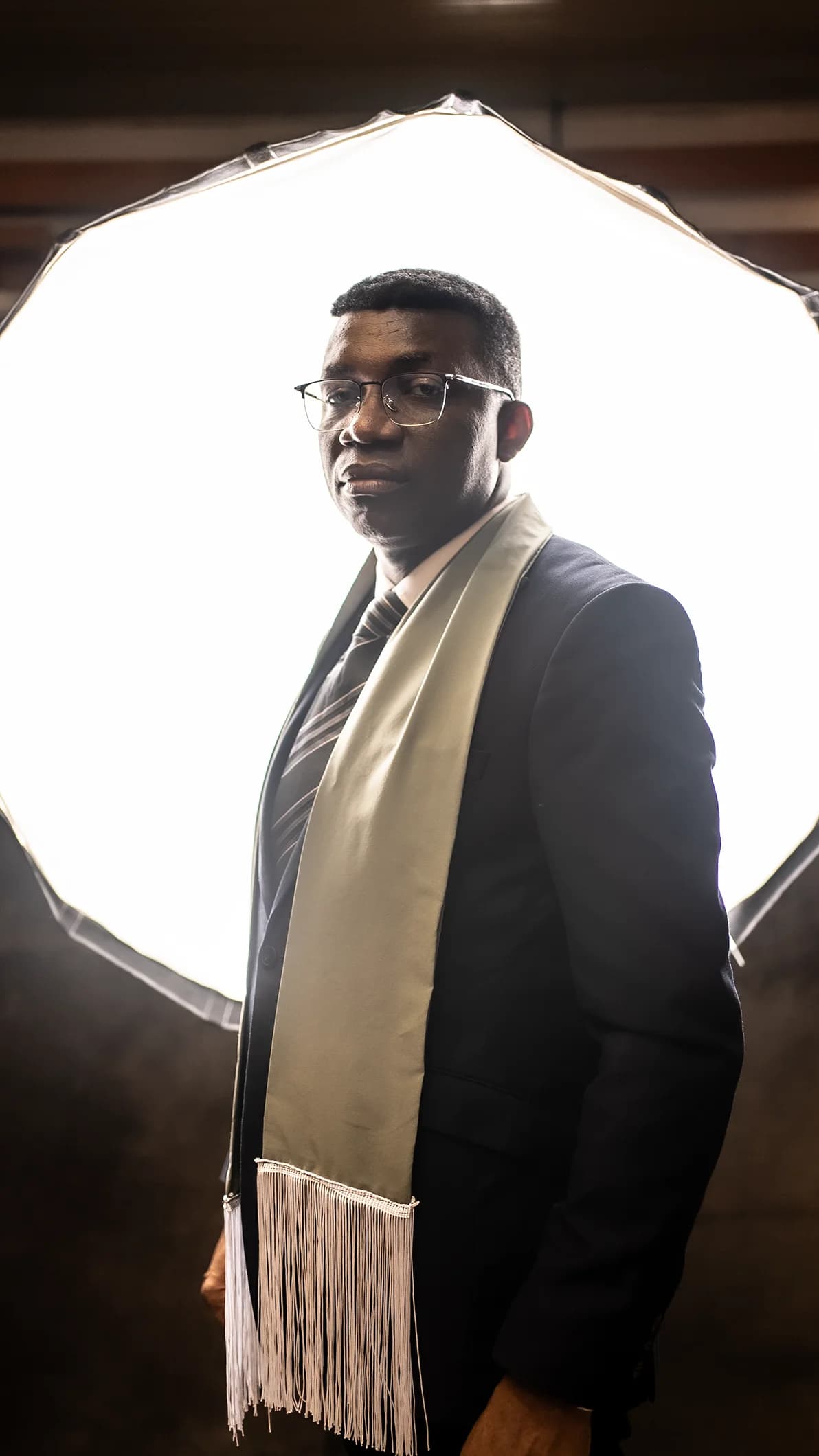 A behind-the-scenes portrait of Johnson Abbaly